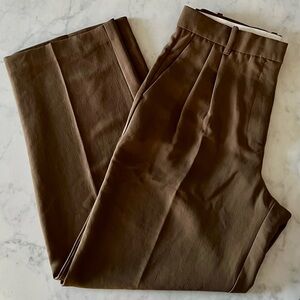 Aritzia Wilfred Effortless Pant - Dark Beige